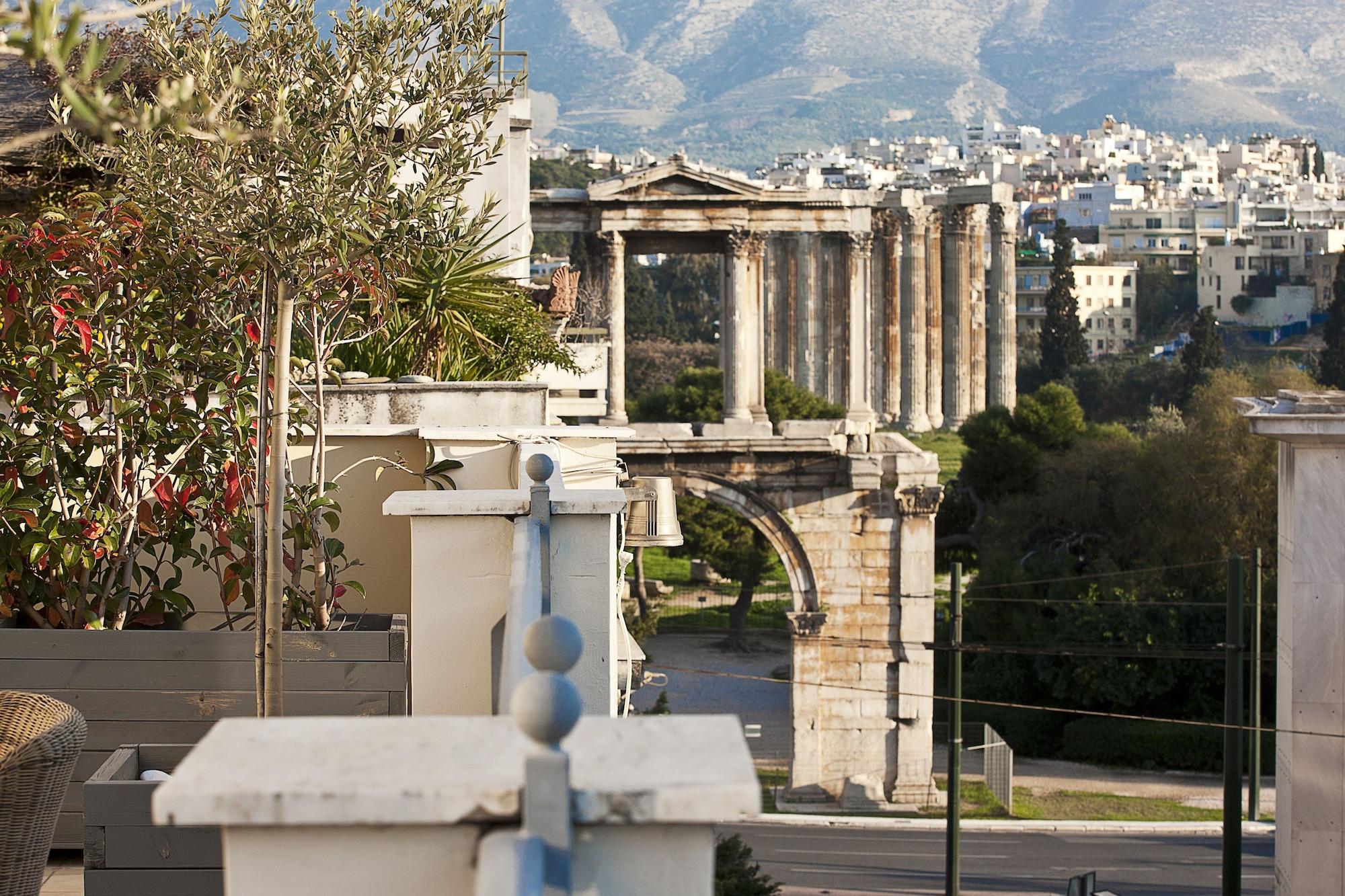 Ava Hotel And Suites Athene Buitenkant foto